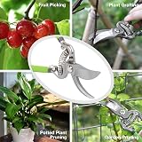 WORKPRO 2-Piece Pruning Shears Set 200 mm Heavy Duty Secateurs Garden Tools view 6