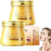 Snail Collagen Face Cream,Collagen Hydrating Anti-Wrinkle and Rejuvenating Cream,Snail Collagen Moisturizer Face Rejuvenation Cream for Women,All Skin Types(2PCS)