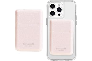 kate spade new york Magnetic Flip Wallet/Card Holder for Phone, That Sparkle Pink