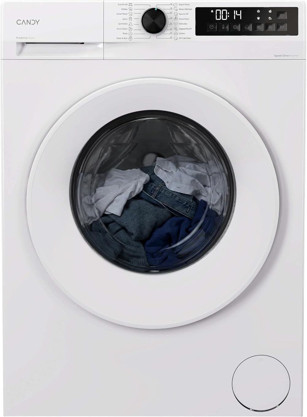Candy Quick Pro Washing Machine 10kg 1400rpm A-20 White GD 4108-80