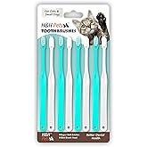 H&H Pets Toothbrush for Small Dogs & Cats - Soft and Extra Small Toothbrush Designed for Cats, Puppies, and XS Breed Dogs Lik