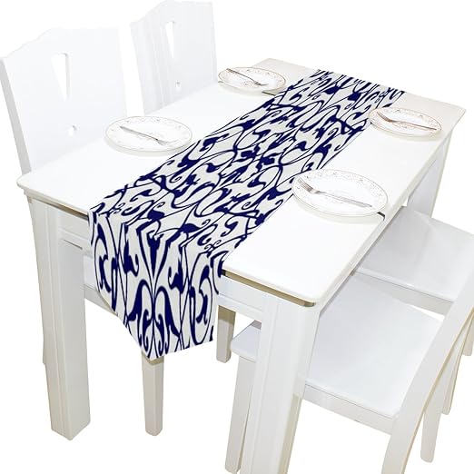 Amazon Com Alaza Table Runner Home Decor Hipster Italian Floral