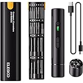 ELEGOO 35-in-1 Electric Screwdriver Set with LED and 33 Magnetic Bits, Type-C Rechargeable 1500mAh Battery, Precision Power T