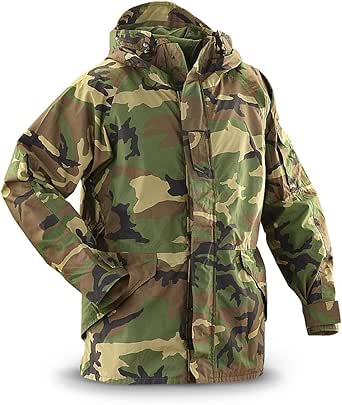 New US Army Cold Wet Weather Gen 1 ECWCS Woodland Goretex Parka Jacket Coat (3XL Long) : Amazon 