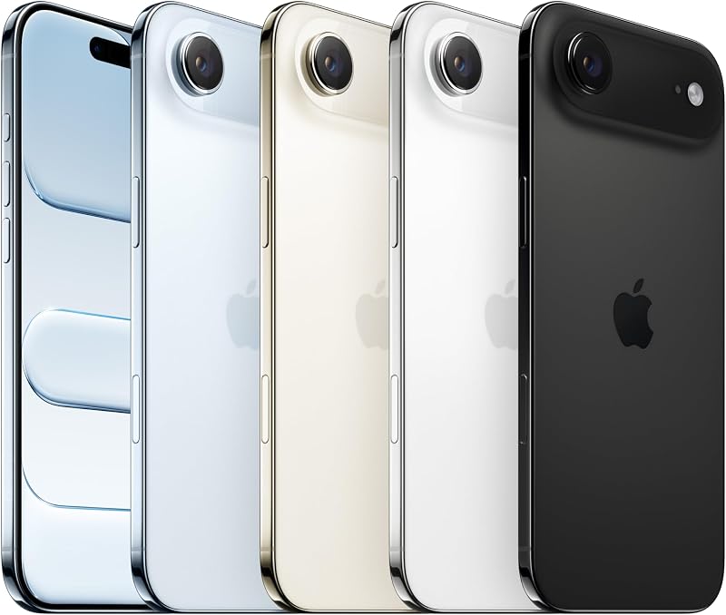 iPhone Air de 1 TB: El iPhone más Fino jamás Creado, Pantalla de 6,5 Pulgadas con Promotion hasta 120 Hz, Chip A19 Pro, cámara Frontal Center Stage, autonomía para el día Entero; Azul Cielo