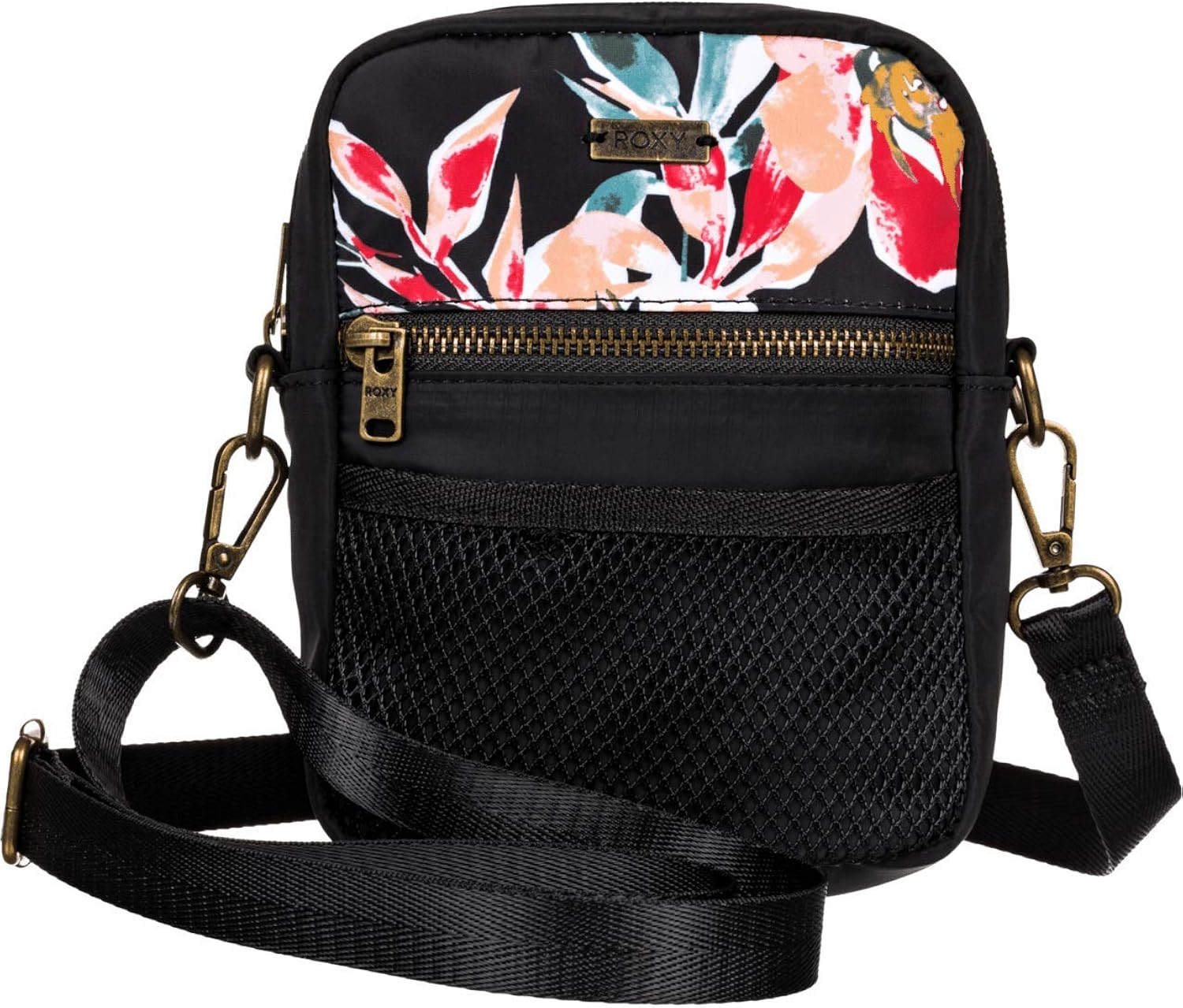 Roxy Women's Bright Side Small Crossbody Bag, Anthracite, 1SZ Amazon.co.uk Shoes & Bags