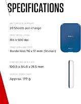 Canon Zoemini 2 Portable Photo Printer Bluetooth 5.0 USB-C ZINK view 6