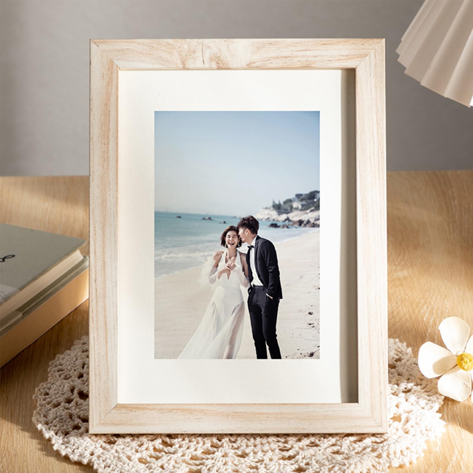 Picture Frames 8x10 Panoramic Picture Frame with Horizontal and Vertical Format for Tabletop (XK00405,10") โ image 1