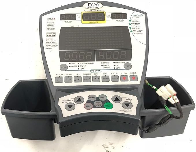 SPORTSART Crosstrainer E82 Display Console Works E820