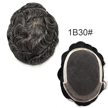 Amazon Com Lyrical Hair Super Thin French Lace Front Mens Toupee