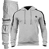 VoLIta Men's Tracksuit 2 Piece Hoodie Athletic Jogging Sweatsuits for Men Casual Sports Long Sleeve Pullover Suit Set