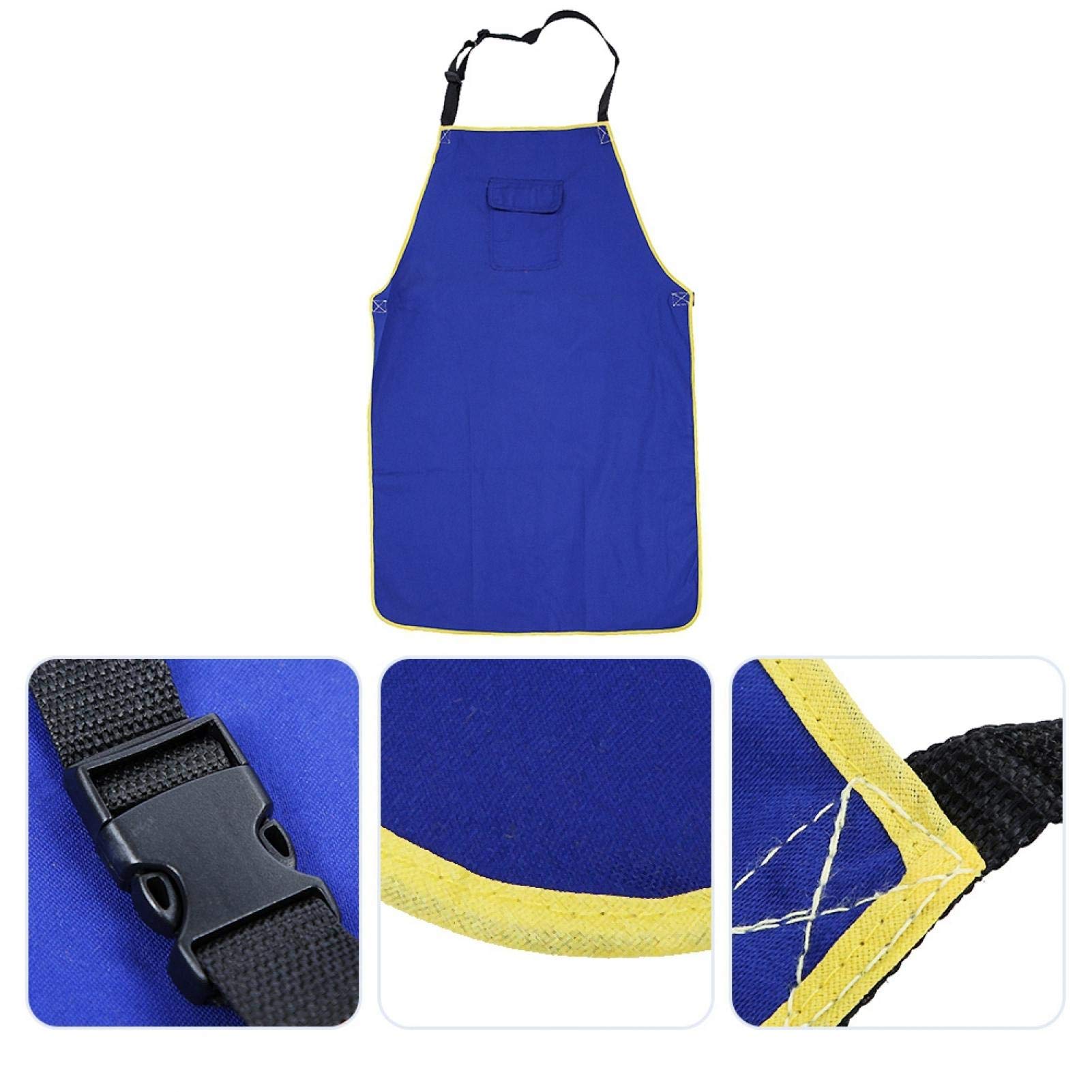 Apron, Work Apron, Washable Flame Retardant Welding Metal Processing for Mechanical Operation Cutting