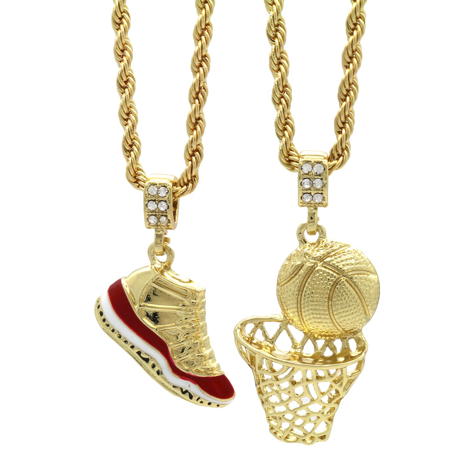Buy Mens Gold Plated HipHop Retro 11 