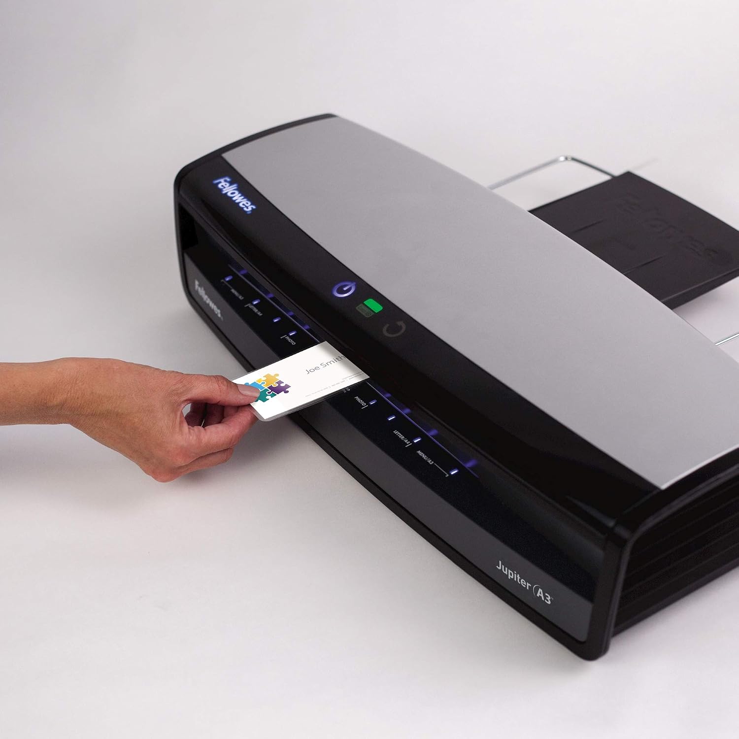 Fellowes Capture 54x86mm 125 Micron Glossy Laminating Pouches (Pack of 50), 125 microns, 54x86mm - 100 Sheets - Image 4