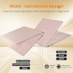 KurieTim 15.6" Laptop Computer - Quad-Core N95
