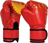 flintronic Kids Boxing Gloves 6oz Red Cartoon Training Sparring Gloves for Kids view 8