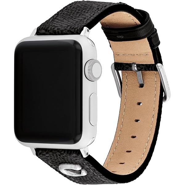 Amazon.com: Coach Apple Watch Strap, Compatible with Apple Watch