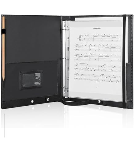 Amazon.com: Protec Extra Large Leatherette Sheet Music Folder with