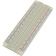 Circuit Specialists - WB-102 Solderless Breadboard - No Jumpers Included - Educational - Hobby - Students of All Skill Levels - Prototyping with Integrated Ground Plane - ABS Material
