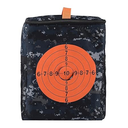 Fdit Portable Target Pouch Lagerung Target Schießen Lagerung Munition Kugeln Tasche Carry Ausrüstung Tasche für Nerf Guns Dar