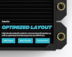 PrimoChill EximoSX 140mm (30mm) Slim PC Water