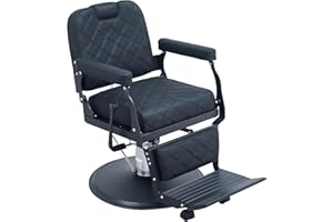 MWOSEN Barber Chair Salon Chair, Hair Styling Chairs for Barbershop Beauty Tattoo Massage Heavy Duty 700lbs for Hair Stylist, Salon