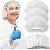 Yahenda 1000 Pcs Disposable Bouffant Caps Bulk Hair Nets 21"