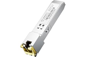 Cable Matters 1000BASE-T Gigabit SFP to RJ45 Copper Ethernet Modular Transceiver for Cisco, Ubiquiti, TP-Link, Huawei, Netgea