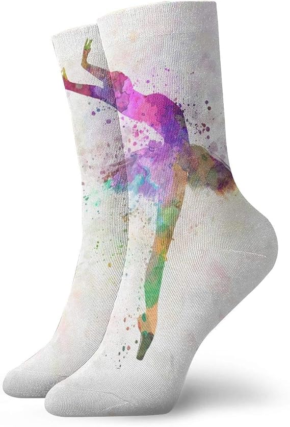 Amazon 女性バレエダンサー 靴下 スポーツ靴下 ランニング靴下 トレーニング靴下 ハイキング用のスポーツアンクルソックスパフォーマンスコットンパッド入りカラーソックス ソックス 通販