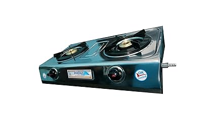 Butterfly LPG Stove, 2 Burners, Silver (L3450A00000)