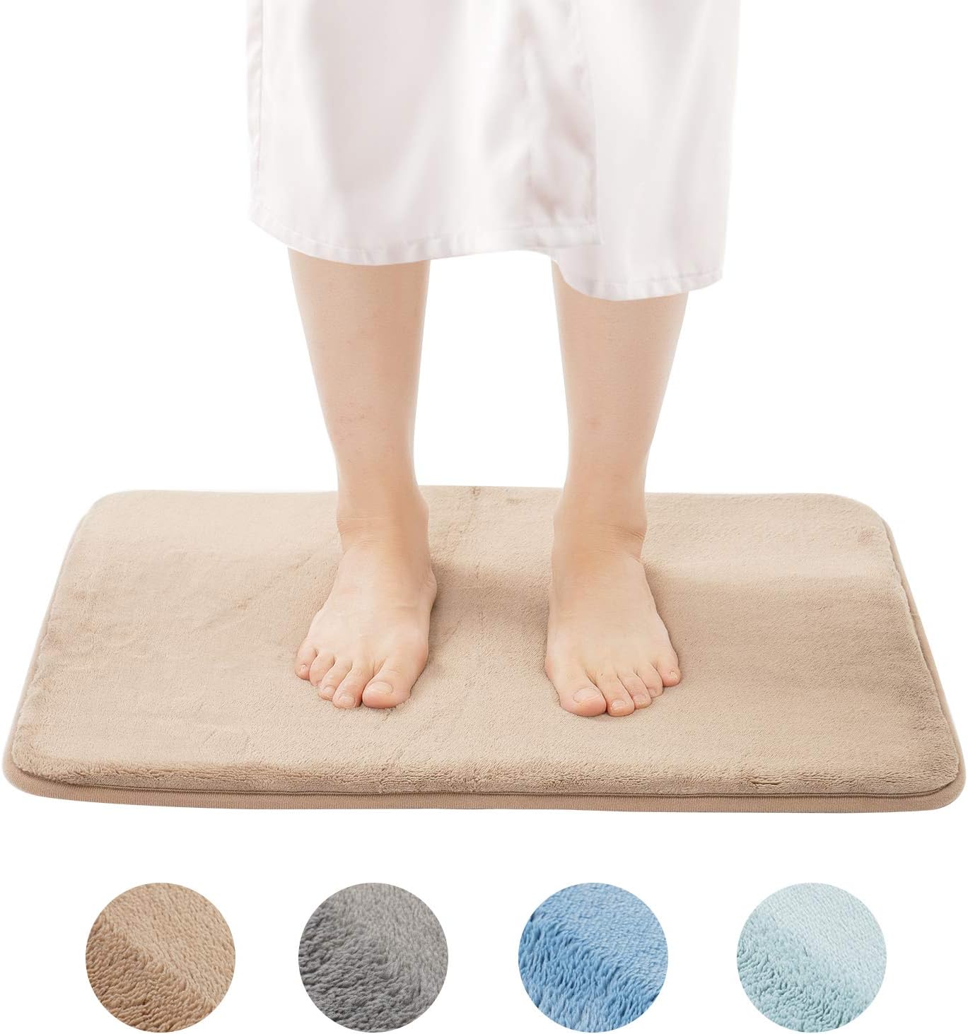 Amazon Amazonブランド Umi ウミ バスマット 吸水速乾 風呂マット ふんわり 弾力感が心地よい 直立わた足ふきマット 滑り止め ソフトタッチ 丸洗い 洗濯 台所 脱衣場 キッチン 玄関やわらかマット 43x61cm 浴室足ふきマット ホーム キッチン オンライン通販