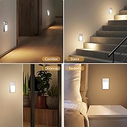VST Motion Sensor Night Light, Rechargeable Battery