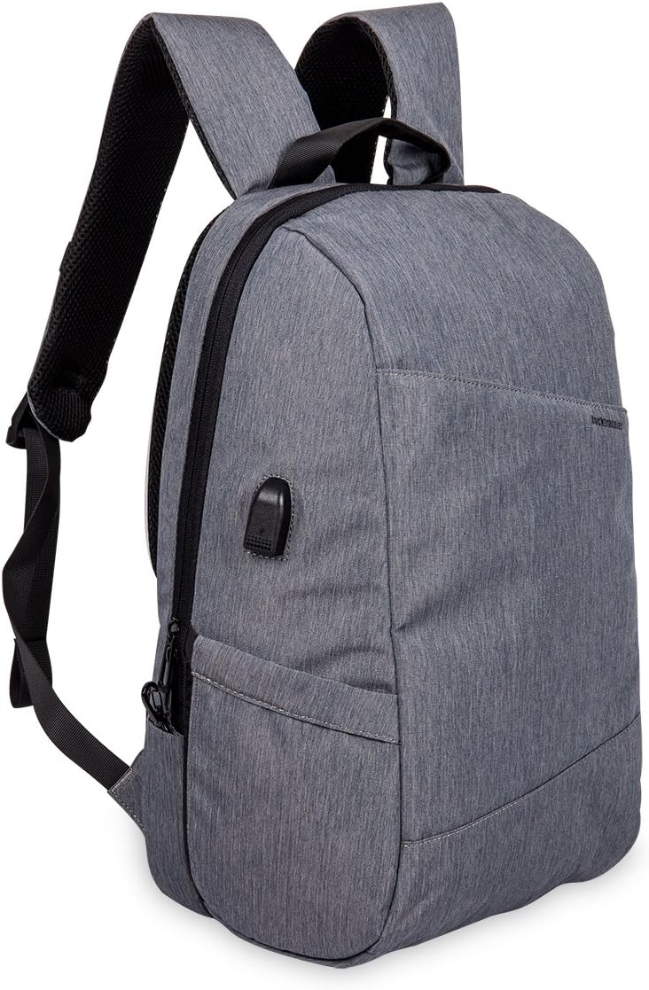 Rocktraveler RTL17GR Leisure Anti-theft Backpack Lap Top Bag, Grey