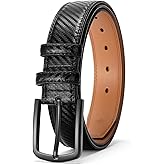 GAEKEAO Mens Dress Belt Genuine Leather Belts for Men 1 1/4" Mens Belts Classic Designs for Work Business and Casual