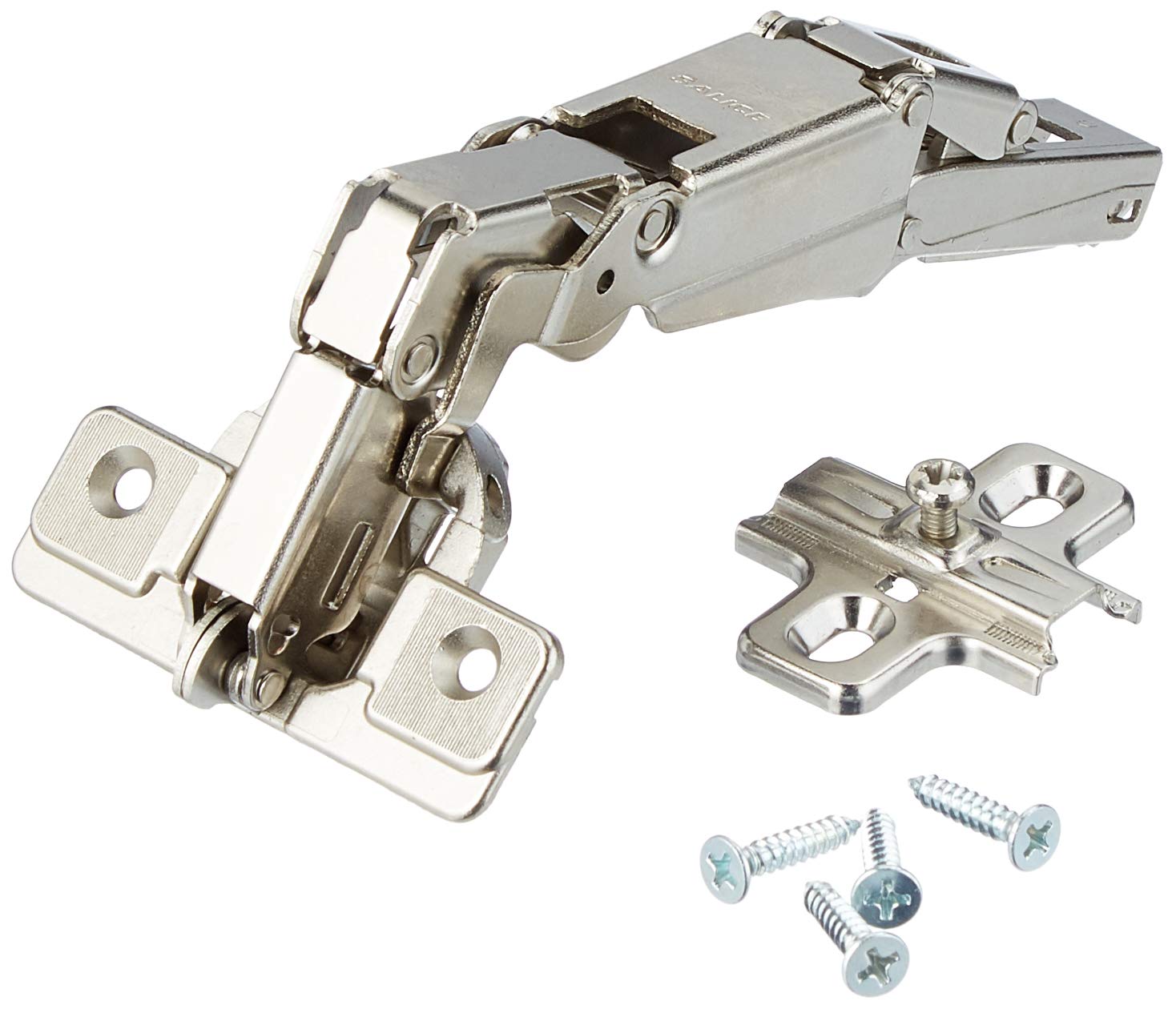 Zamak Salice "O" Neck Door Hinge Art. C2AFA99 Opening 165° Ø 35 mm