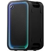 Sony ULT Tower 7 Bluetooth Karaoke Party Speaker | Up to 30 Hr Battery, IPX4, 360&deg; Party Sound and Lighting, Sound, XLR/RCA/Mic Inputs, 10-Band EQ, Handles and Wheels