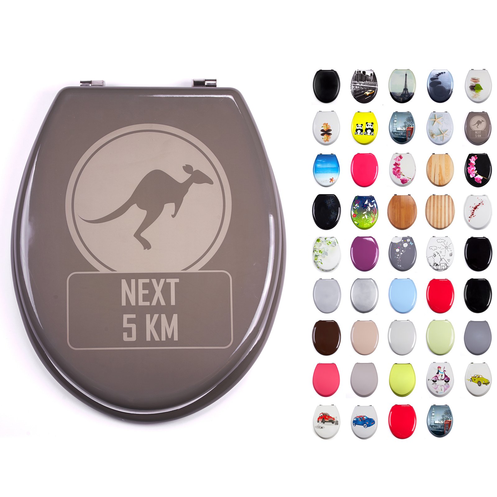 MSV "Kangaroo Toilet Seat, Multi-Colour