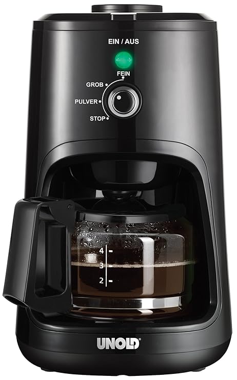 Unold 28725 Kaffeeautomat-Mühle Kompakt', Kunststoff Schwarz