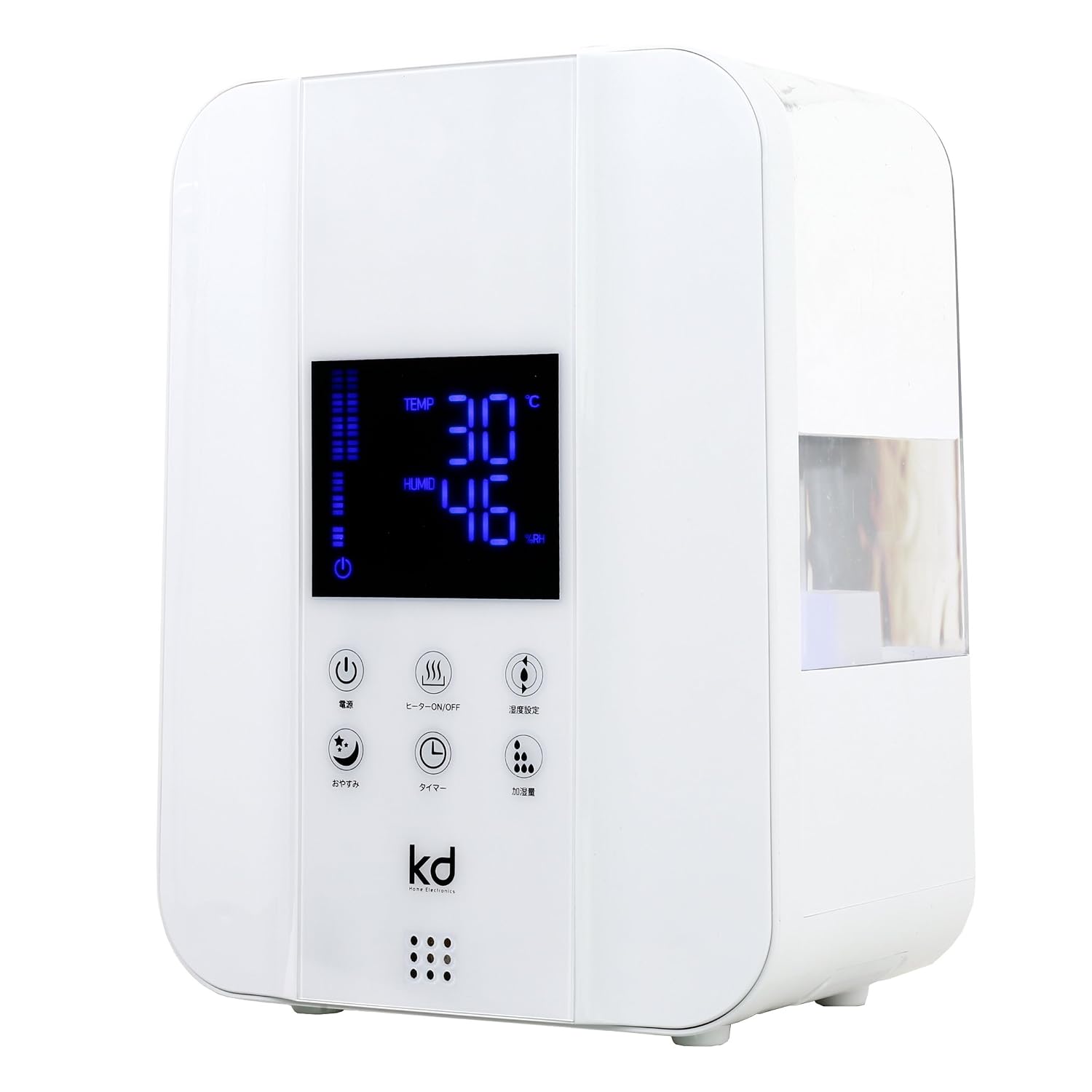 モダンデコ SUNRIZE ハイブリッド加湿器 AND・DECO viz htjs-007-wh