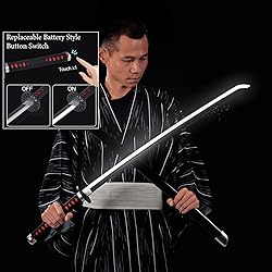 Light Up Tanjiro Sword - 40-Inch Plastic Katana