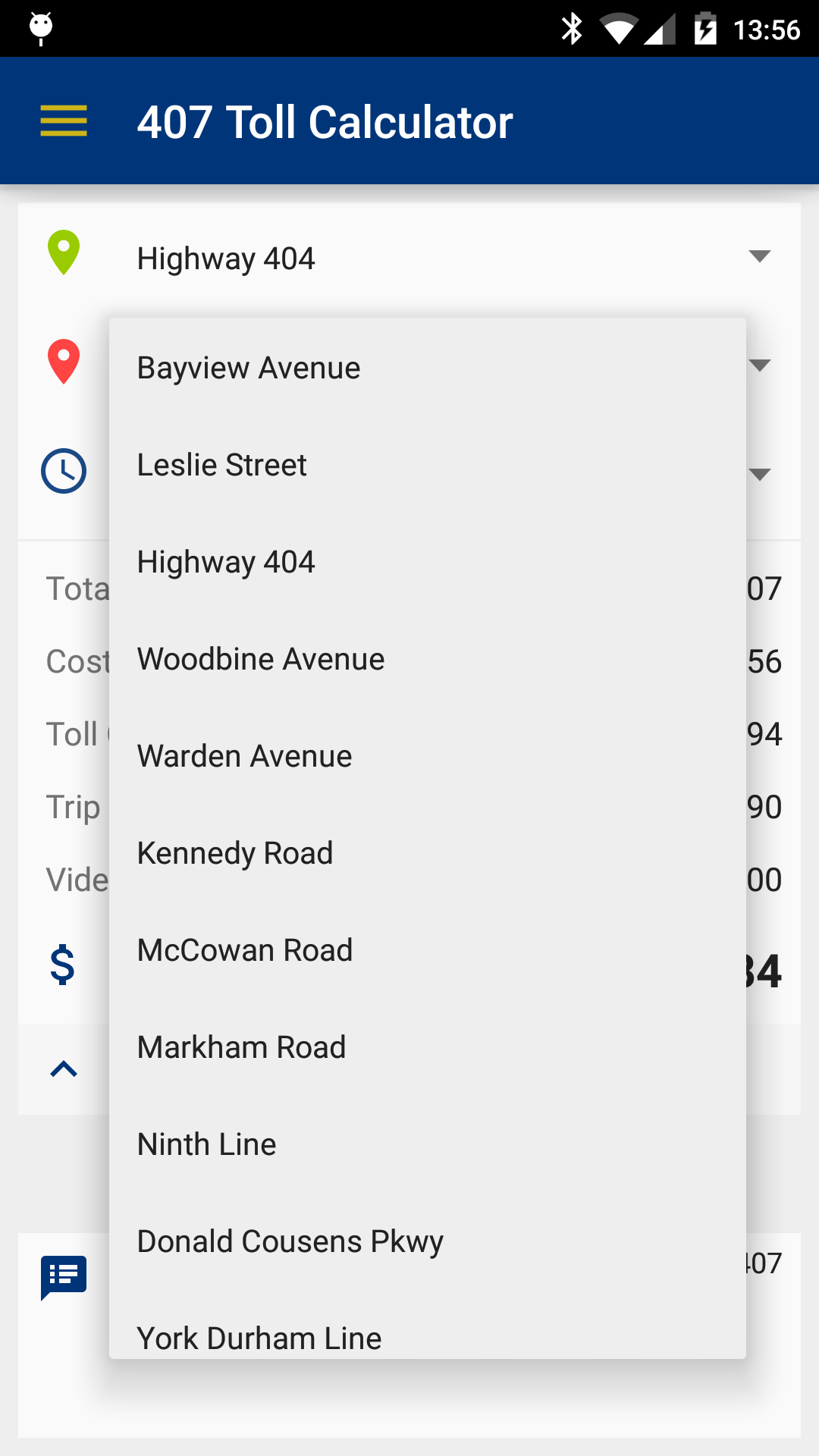 407 Toll CalculatorAmazon.caAppstore for Android