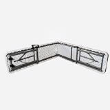 Harbour Housewares 6ft Folding Garden Bench Heavy Duty Outdoor Seating view 7