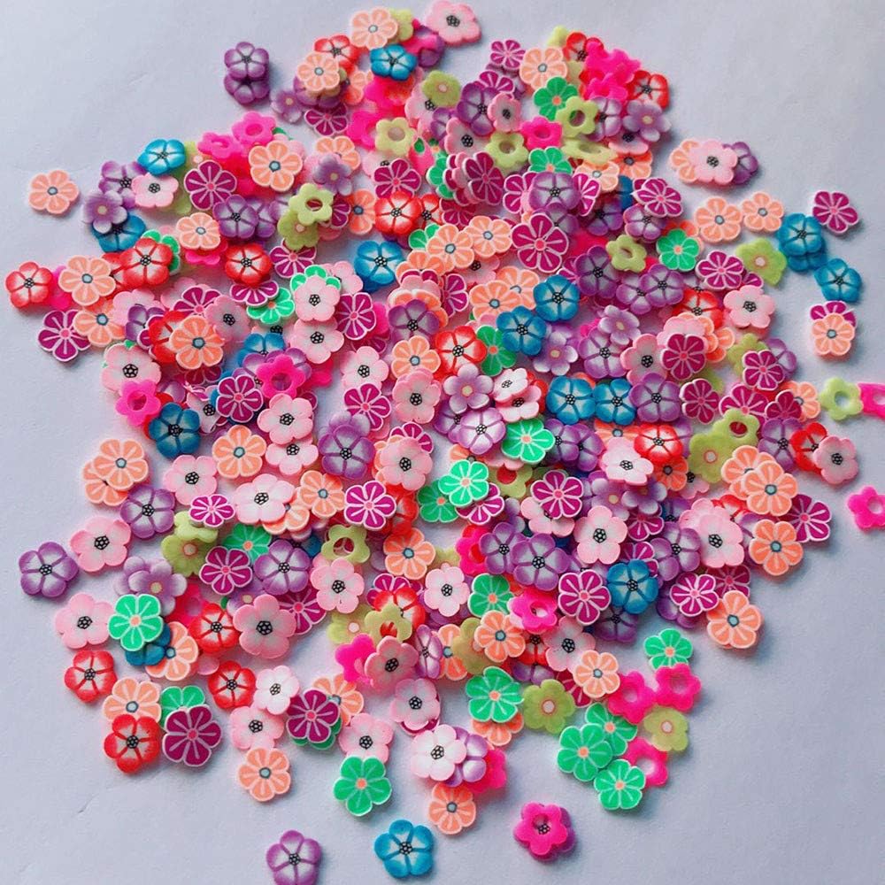 QYuan Fruit Slime Charms Cute Set, 10000pcs Charms for Slime Assorted Fruits Banana Strawberry Blueberry Watermelon Melon and More for Craft Making, Ornament Scrapbooking DIY Crafts (B)
