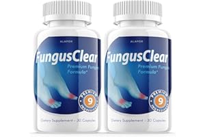 Alapor (2 Pack) Fungus Clear - Probiotic Pills, Advance Formula Fungusclear Capsules, Max, for 60 Days Supply.