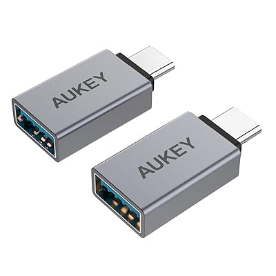 Aukey USB-C to USB-C ケーブル 1m USB-A変換アダプタ付 CB-A1