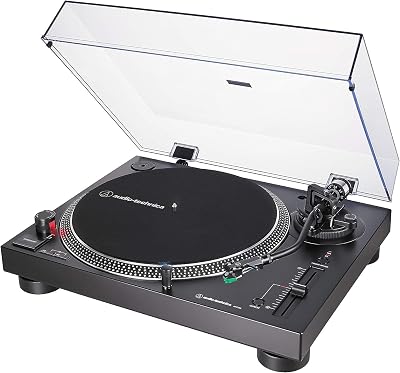Audio-Technica LP120XUSBBK Manual Direct-Drive Turntable Analogue USB Black