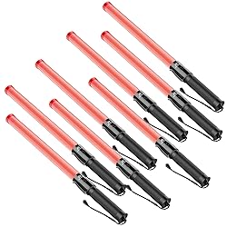 RoadHero 8 Pack Traffic Wand, 21Inch Led Traffic