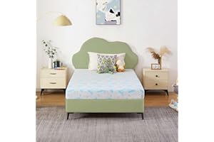 OUUI 6 Inch Twin Mattress for Kids, Removable Washable Cover Cooling Memory Foam Medium Feel, Bed-in-a-Box, CertiPUR-US Certified