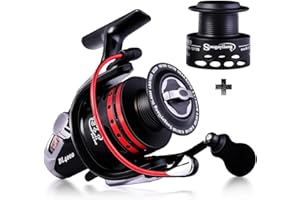 Sougayilang Fishing Reels Powerful 13+1BB Spinning Reels Ultra Smooth Reel for Saltwater or Freshwater- New for 2018!