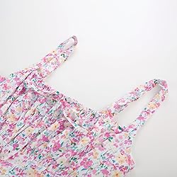 Coquette Dress for Women Floral Sundress Midi